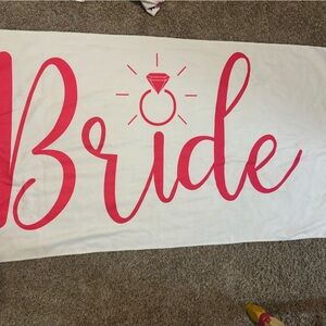 BRIDE Towel NEW